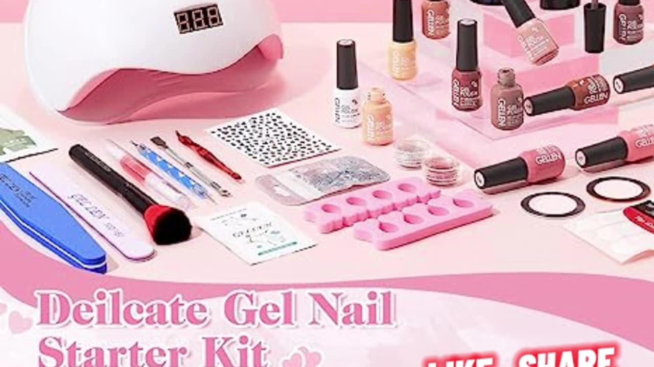 Gellen Gel Nail Polish Kit