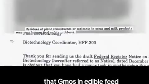 GLYPHOSATE - A cancer causing chemical that can be found in several foods we eat.