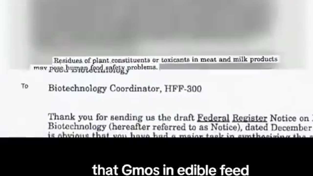 GLYPHOSATE - A cancer causing chemical that can be found in several foods we eat.