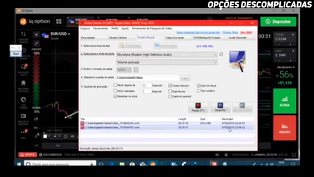 GABRIEL DEXTERS OPÇÕES BINARIAS - AULA 3