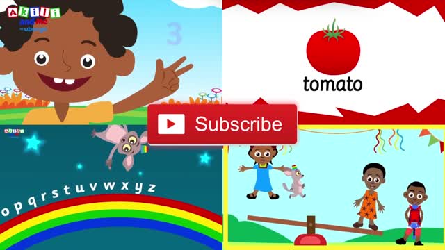 Count Fruits! - Numbers & Shapes with Akili and Me - Educational Cartoons for Preschoolers