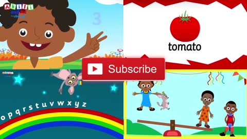 Count Fruits! - Numbers & Shapes with Akili and Me - Educational Cartoons for Preschoolers