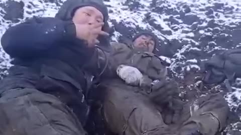 Russian Tank Crew Surrenders