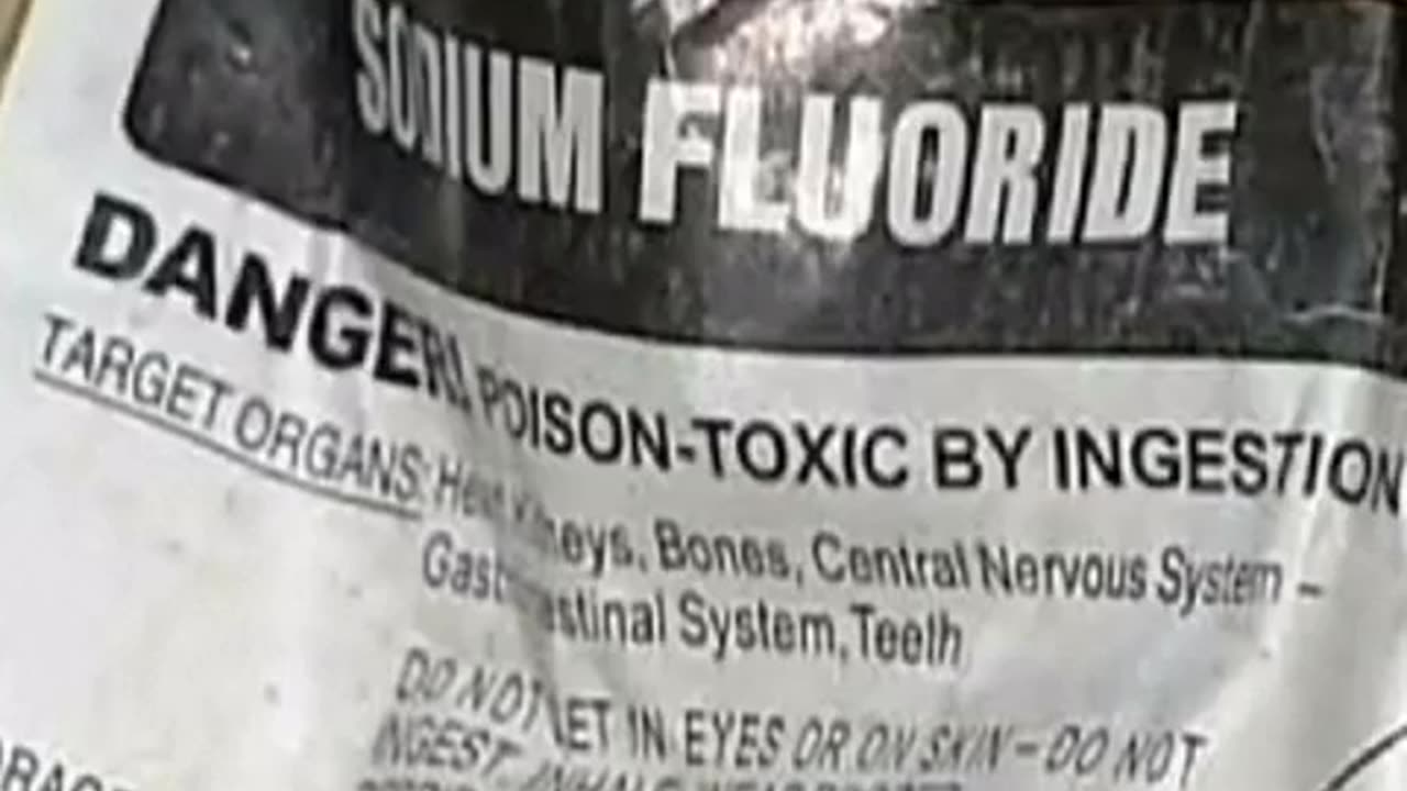 FLUORIDE CALCIFIES THE PINEAL GLAND