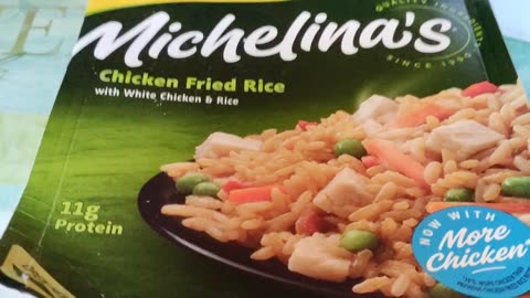 Eating Michelina's Chicken Fried Rice, Dbn, MI, 8/29/23