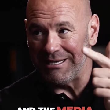 Dana White - media has no power