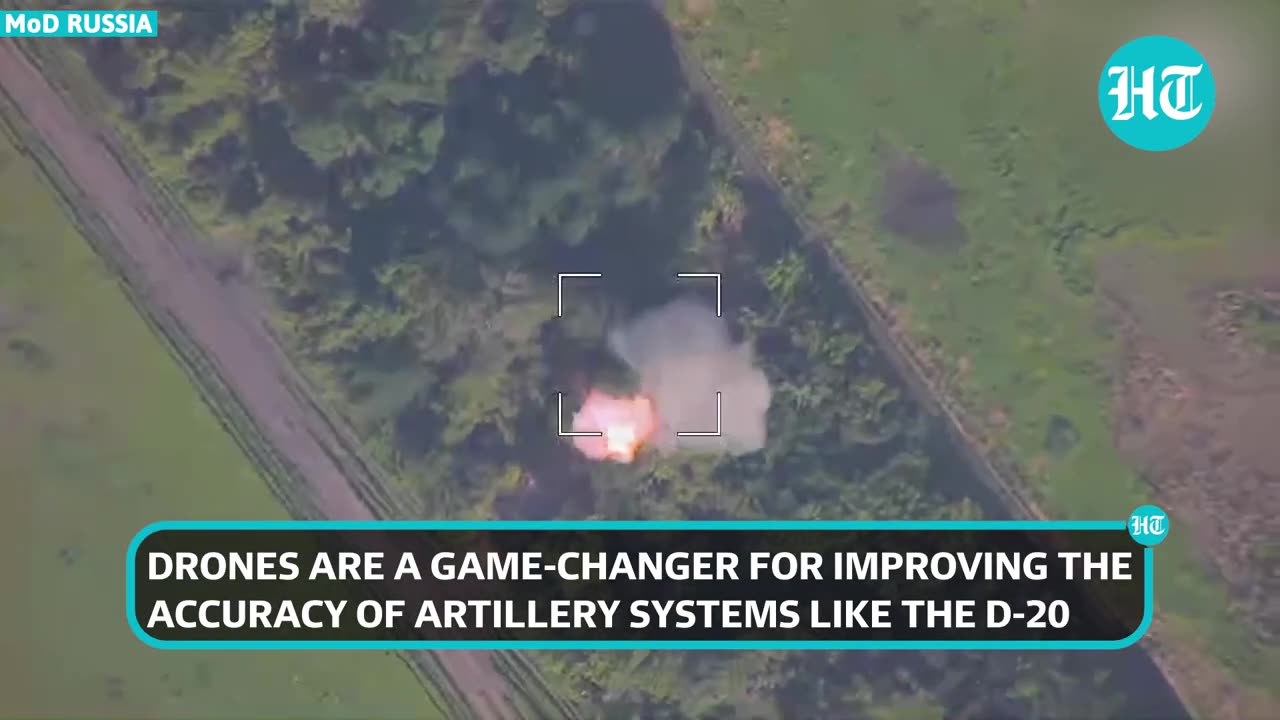 Putin’s New Strategy Devastates Ukraine; D-20 Howitzers Used With Drones For Accurate Hits