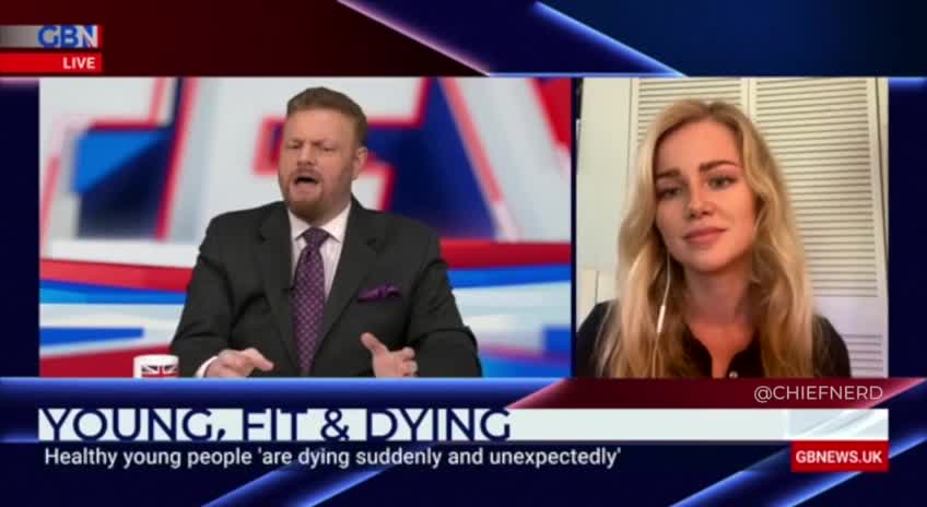 GB News: Eva Vlaardingerbroek on 'Sudden Adult Death Syndrome': 'They Think We Are Stupid.'