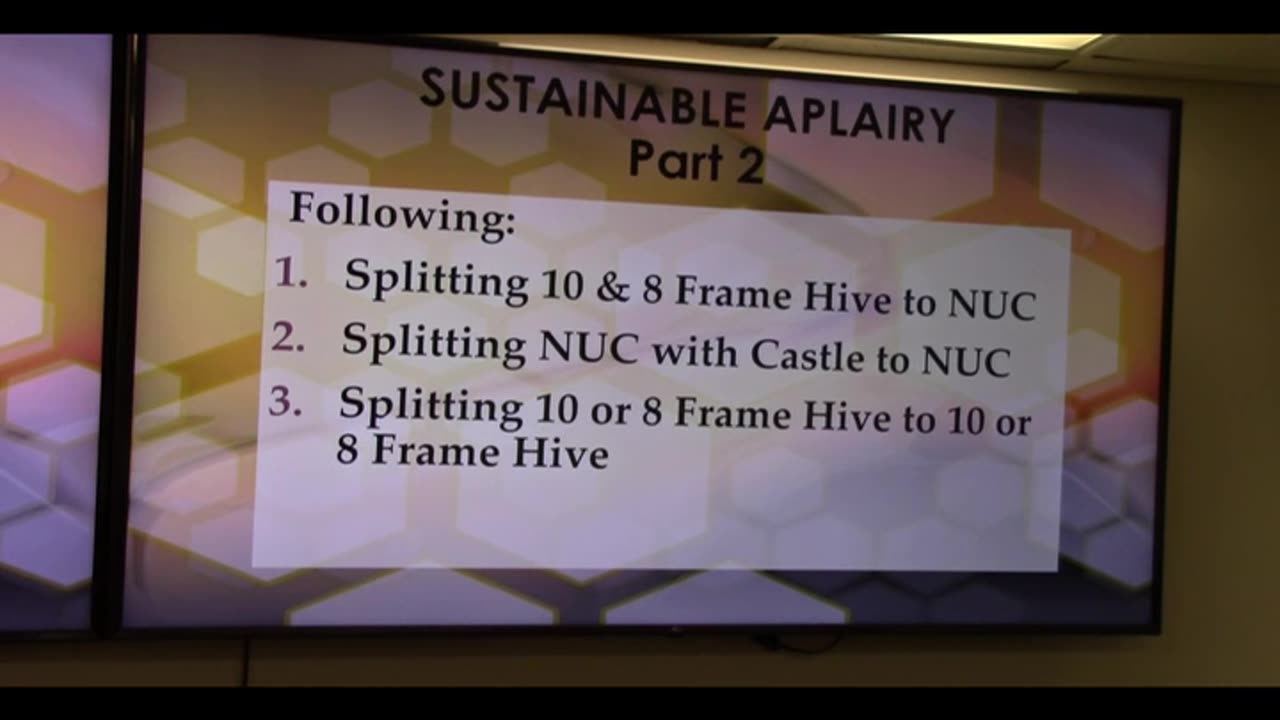 Sustainable Apiary Part 2