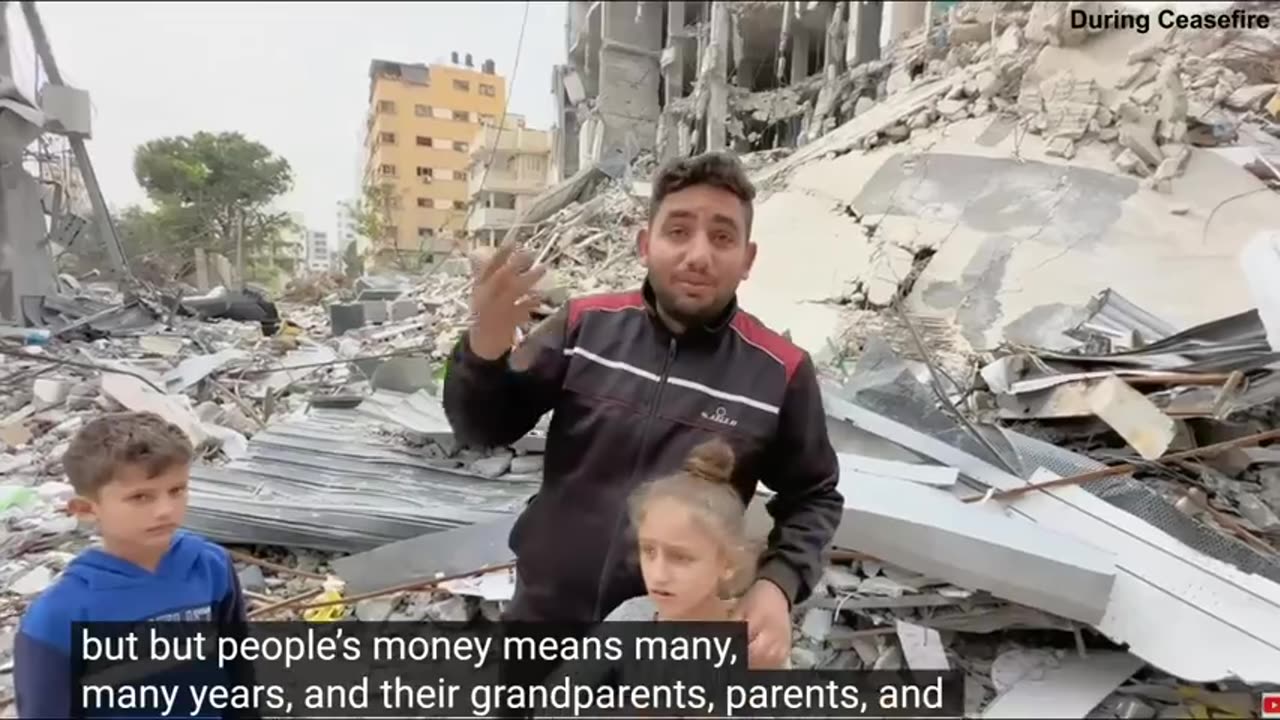 Israel Gaza War Footage Gaza City During Ceasefire Nov 2023