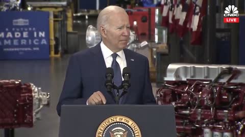 Joe Biden Counting: 'Made in America!' = TWO words