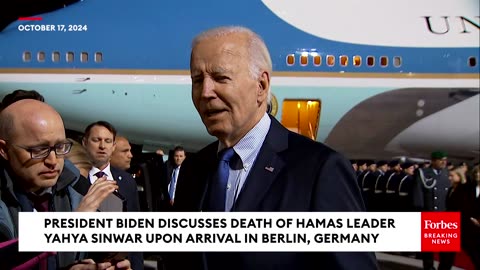 BREAKING NEWS- President Biden Reacts To Death Of Hamas Leader Yahya Sinwar