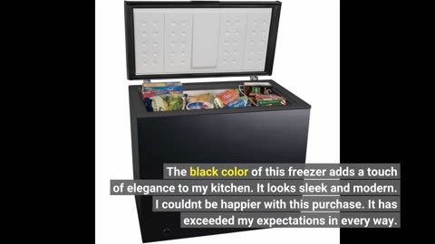 Arctic King 7.0 cu ft Chest Freezer in Black
