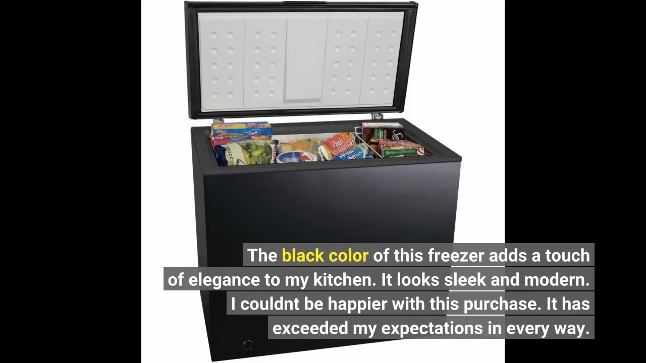 Arctic King 7.0 cu ft Chest Freezer in Black