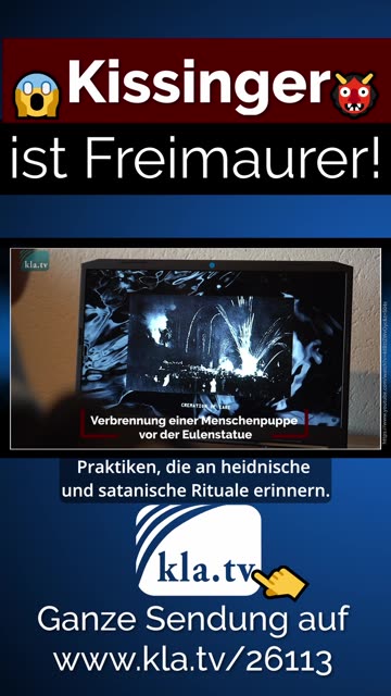 ❗ 100 Jahre Henry Kissinger