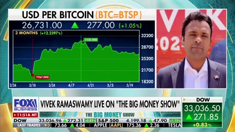 Vivek Ramaswamy says he’s allowing people to donate to his campaign in Bitcoin.