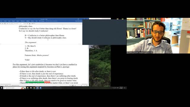 Lessons in Logic 32: Practice Symbolizing Arguments in Statement Logic