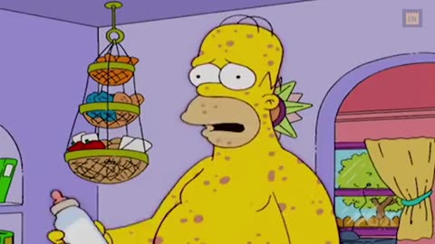 Maggie Simpson's Chicken Pox