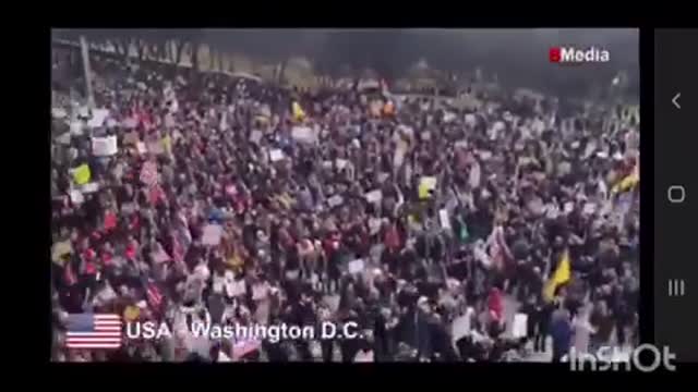 Worldwide people are uniting against the vaccine