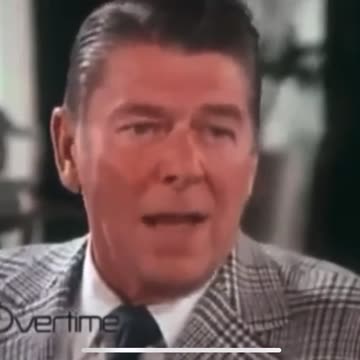RONNIE knew what was coming… RONALD REAGAN