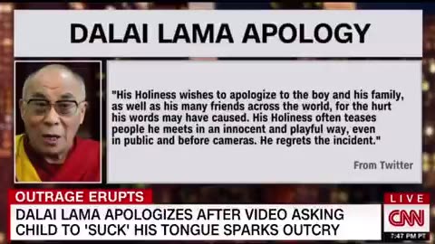 Dalia Lama sexually assaults little boy in public