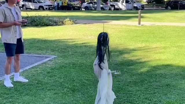 I attached a ghost to my drone!
