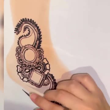 Leg mehndi design | henna mehndi | mehandi design #simplemehndidesign #mehndi #handmehndi