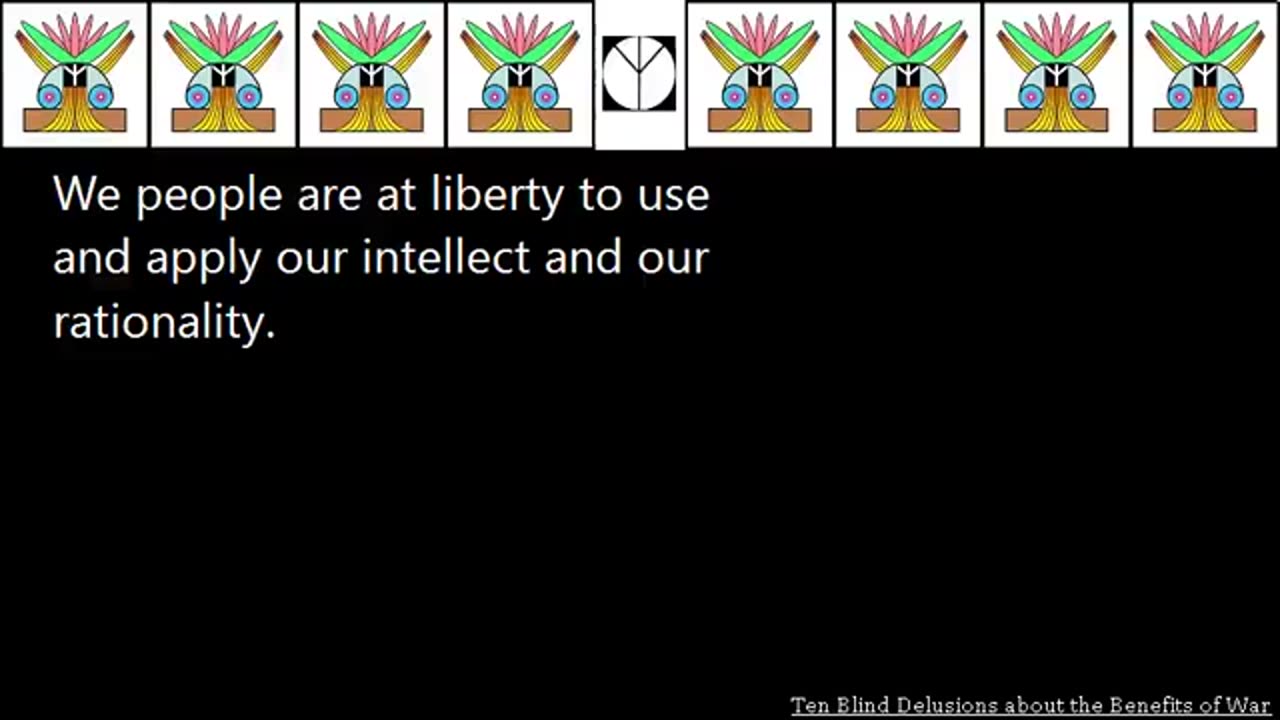Ten Blind Delusions about the Benefits of War by Johannes Bartschi