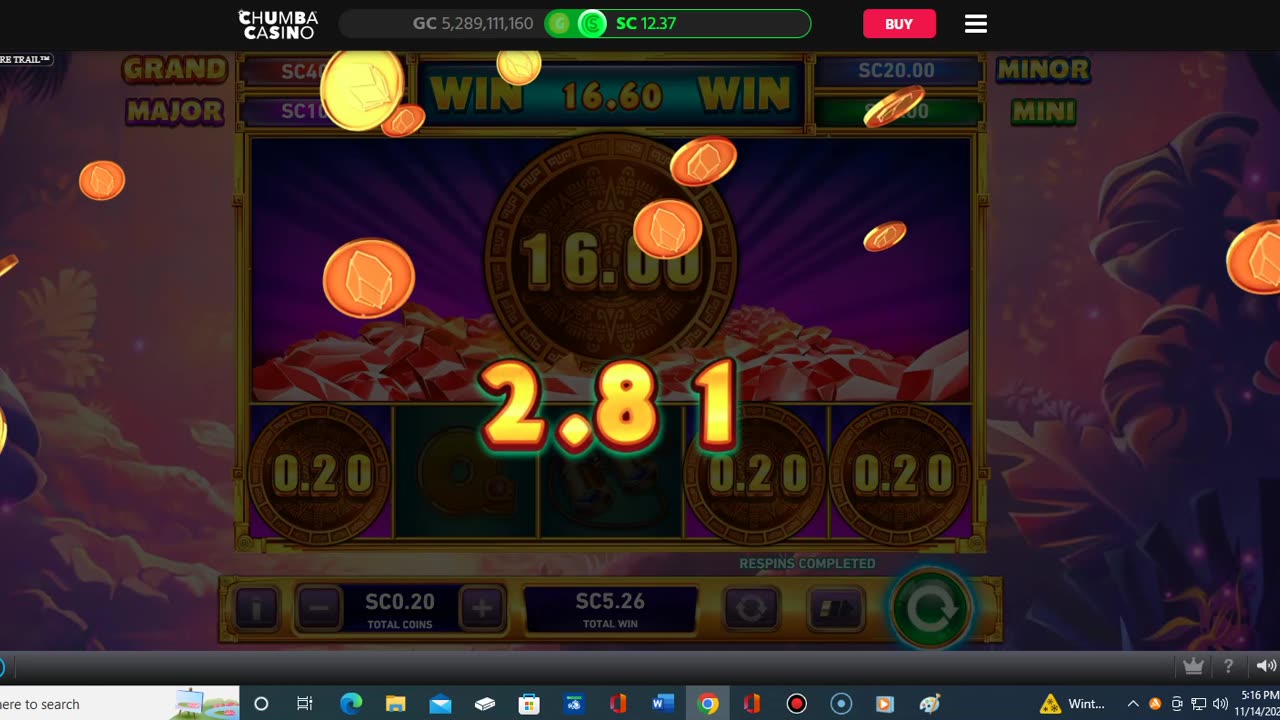 Rick's Online Slots Video 12/20/2024 PM