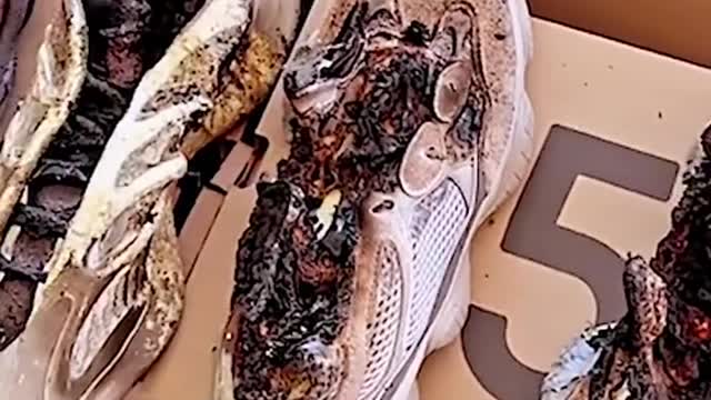 Ex-Kanye fan burns over$15K of Yeezys