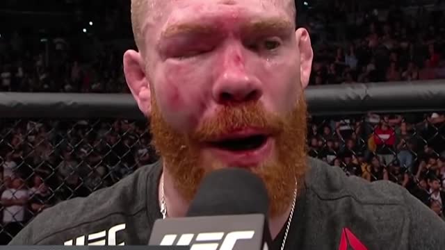 Emotional UFC Post Fight INTERVIEW!!