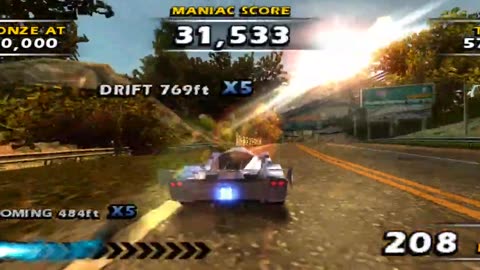 Burnout Dominator - World Tour Final Event 3rd Try(PPSSPP HD)