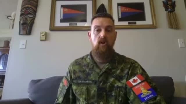 Maj. Stephen Chledowski - Canadian Government are Tyrants