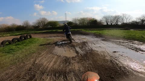 My first day on my new KTM 125sx (RAW)