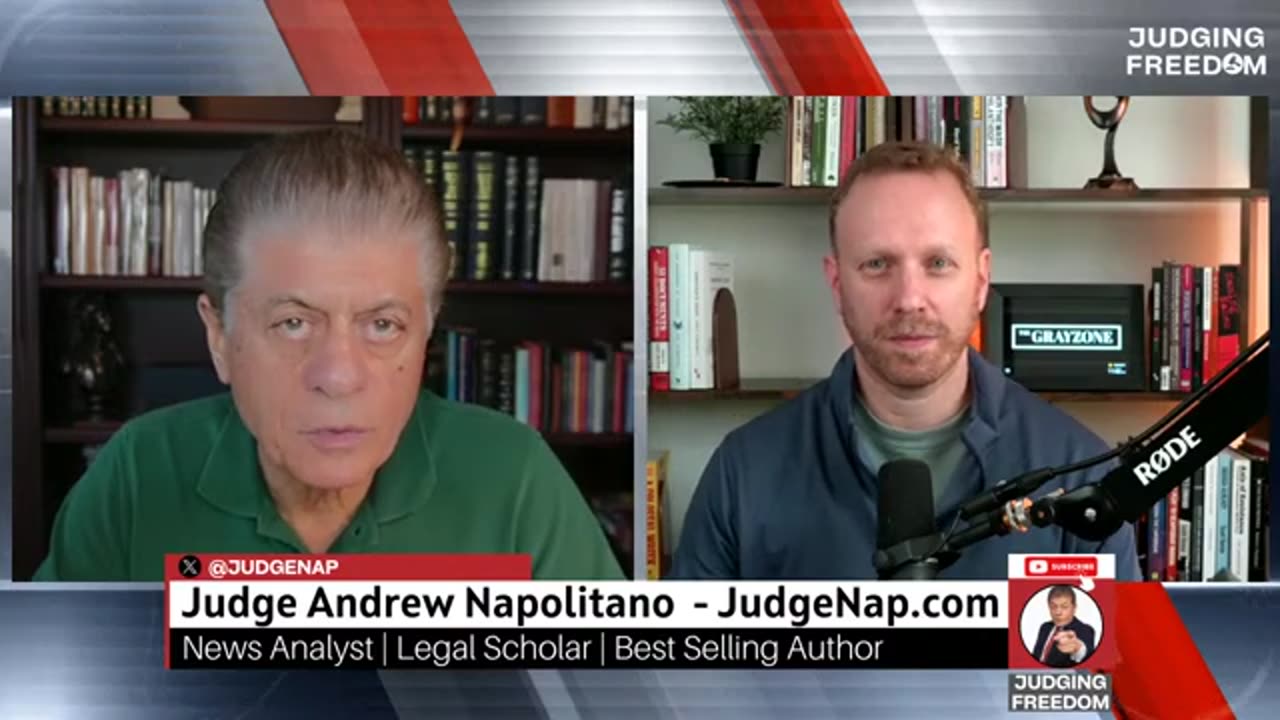 MAX BLUMENTHAL : ISRAEL’S ABUSES CONTINUE (Judge Napolitano | 2024-10-31)