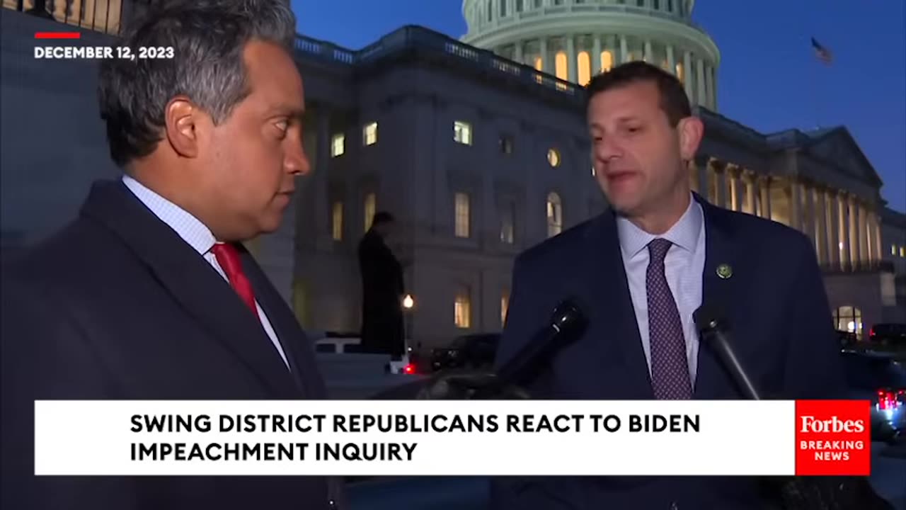 WATCH- Swing District Republicans React To Biden Impeachment Inquiry Escalation