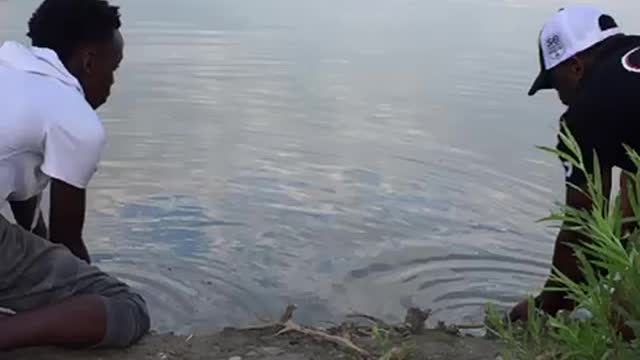 Water drop slomo