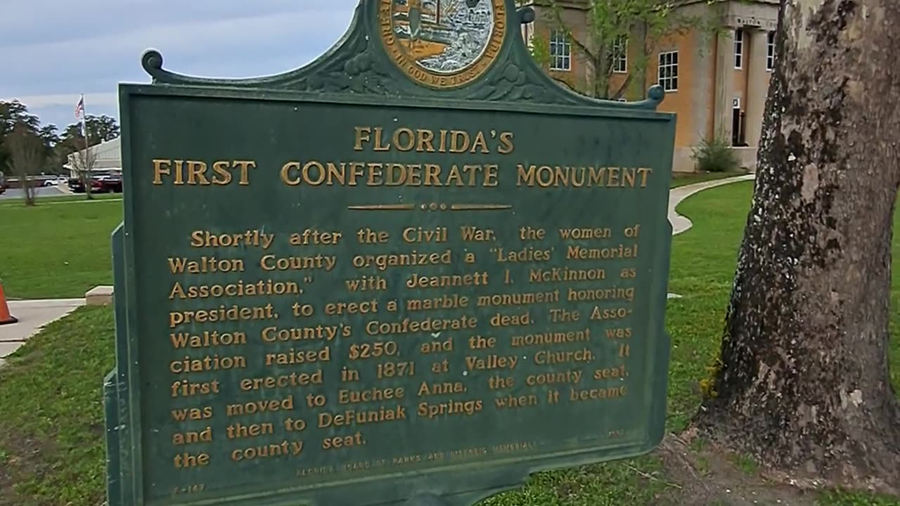 Defuniak Springs, Florida Confederate Monument. 3/7/24