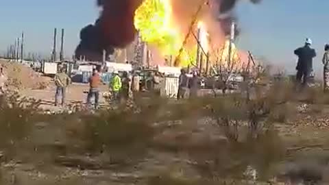 Gas Plant Explosion