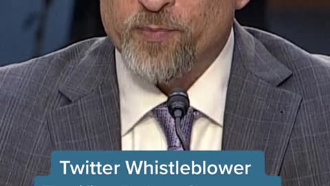 Twitter WhistleblowerTestifies Before Congress