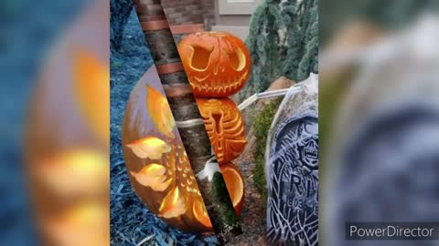 best and attractive Halloween pumpkin decorating ideas