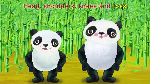 Head Shoulders Knees and Toes | CoComelon Nursery Rhymes & Kids Songs