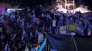 Thousands turn out for protest against Netanyahu government