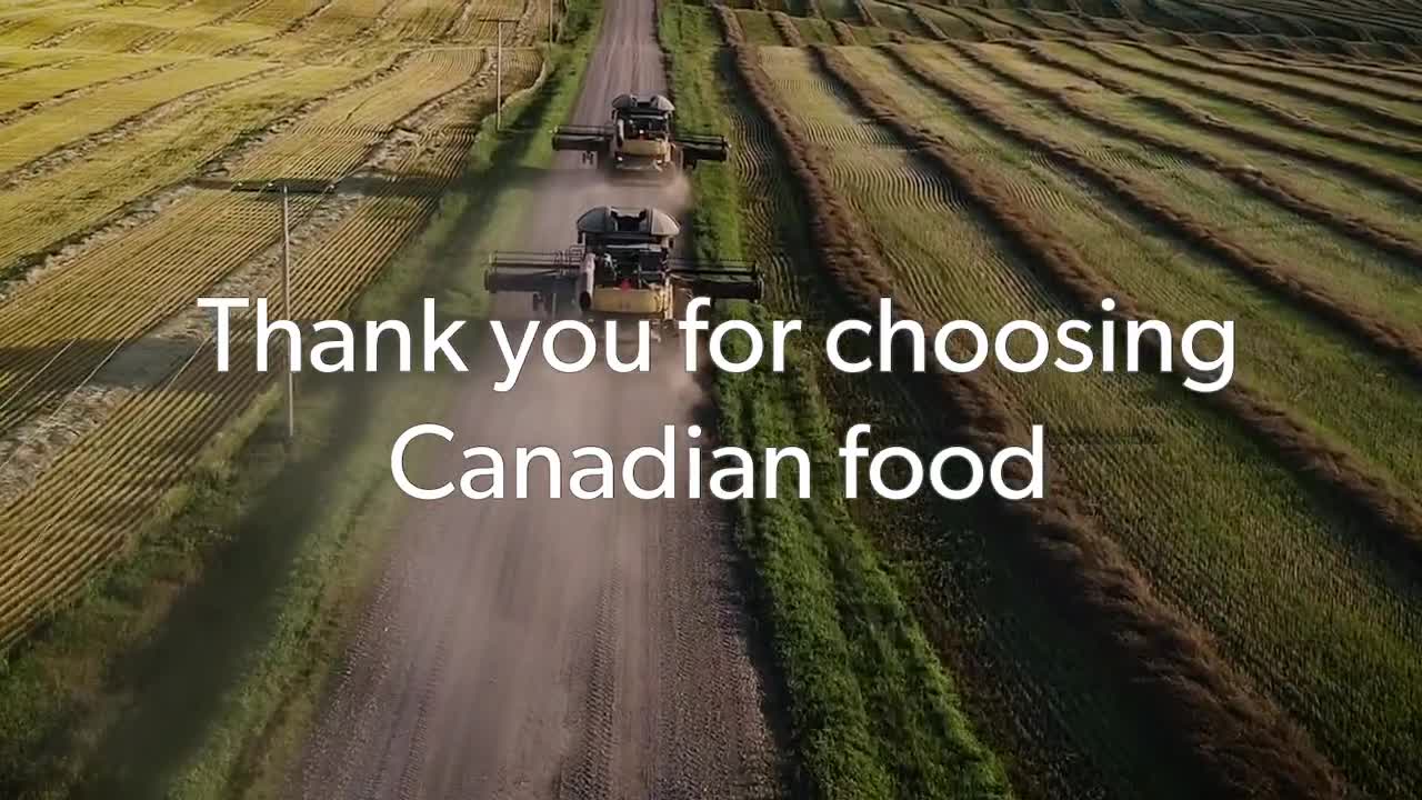 Thank you for choosing Canadian food – #WeFeedTogether