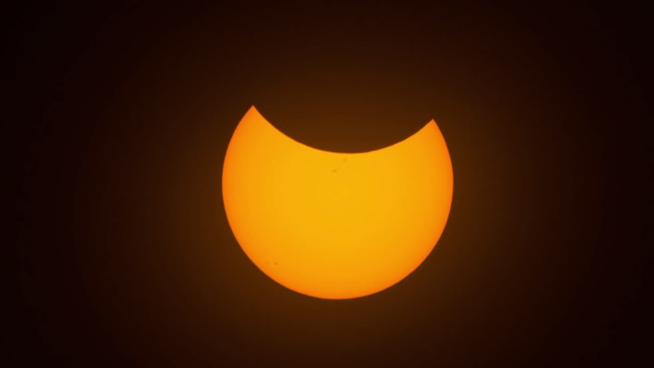 Time Lapse of Solar Eclipse