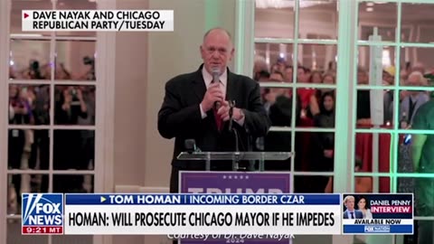 Incoming Border Czar Tom Homan Tells People of Chicago Why Their City Is In Shambles