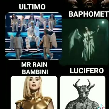 VIDEO | SIMBOLISMO MASSONICO E SATANICO A SANREMO