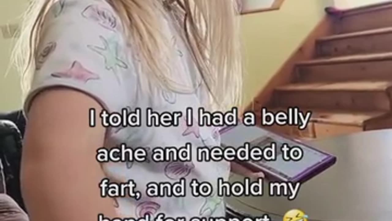 Please hold my hand while i fart😂