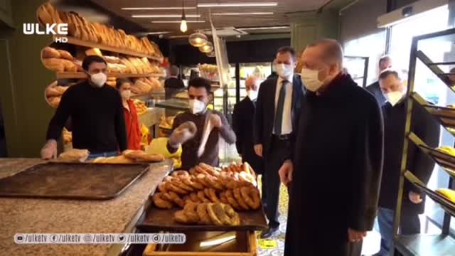 Turkish President"Spotted in Local Pan Shop