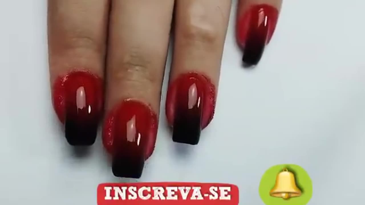 03 TUTORIAIS DE UNHAS DECORADAS EM DEGRADÊ - Nail Art | Gersoni Ribeiro